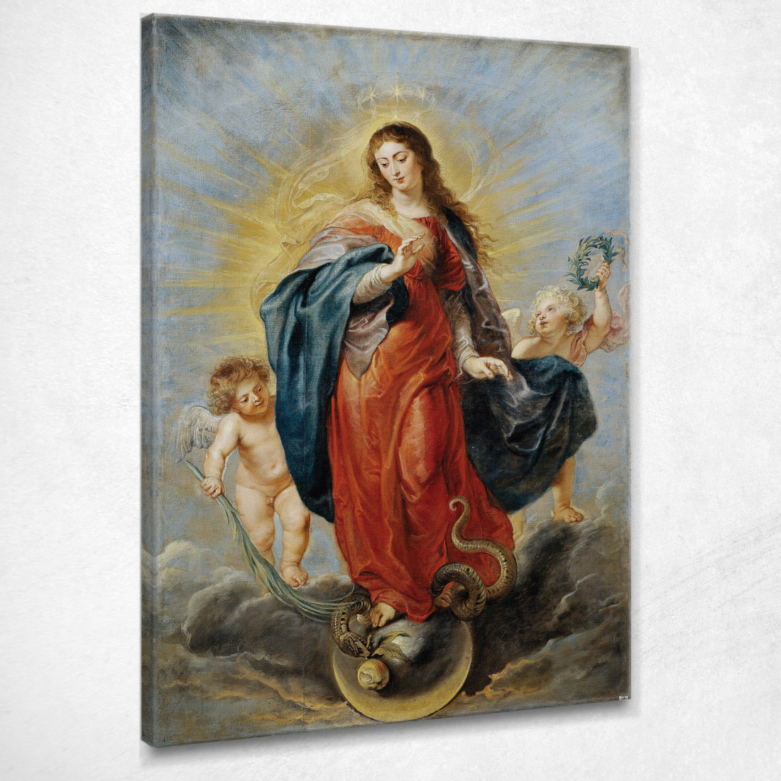 Immacolata Concezione Peter Paul Rubens ppr99 quadro stampato su tela Immacolata Concezione Peter Paul Rubens ppr99 quadro stampato su tela