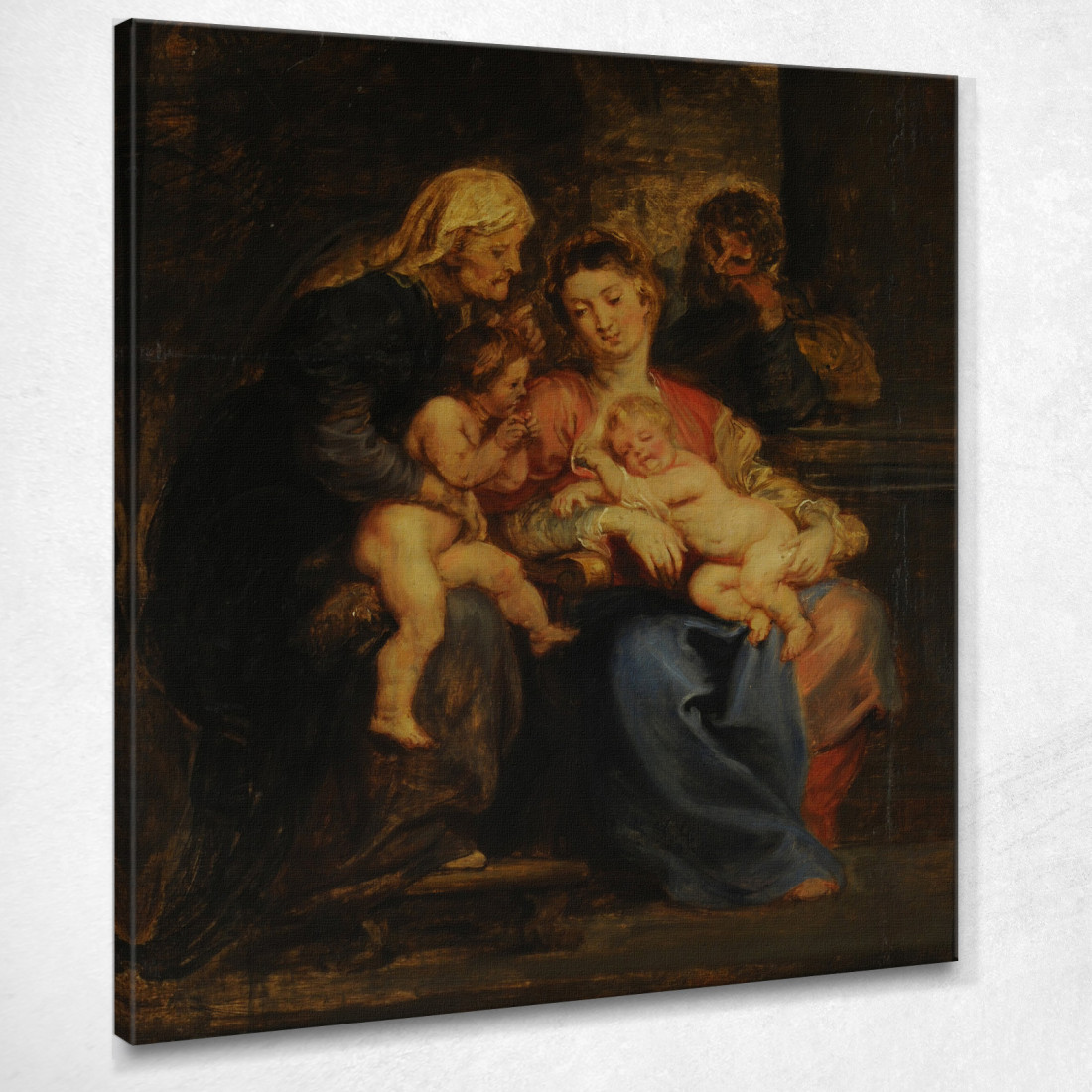 La Sacra Famiglia Con Santa Elisabetta E San Giovanni Peter Paul Rubens ppr104 quadro stampato su tela La Sacra Famiglia Con Santa Elisabetta E San Giovanni Peter Paul Rubens ppr104 quadro stampato su tela