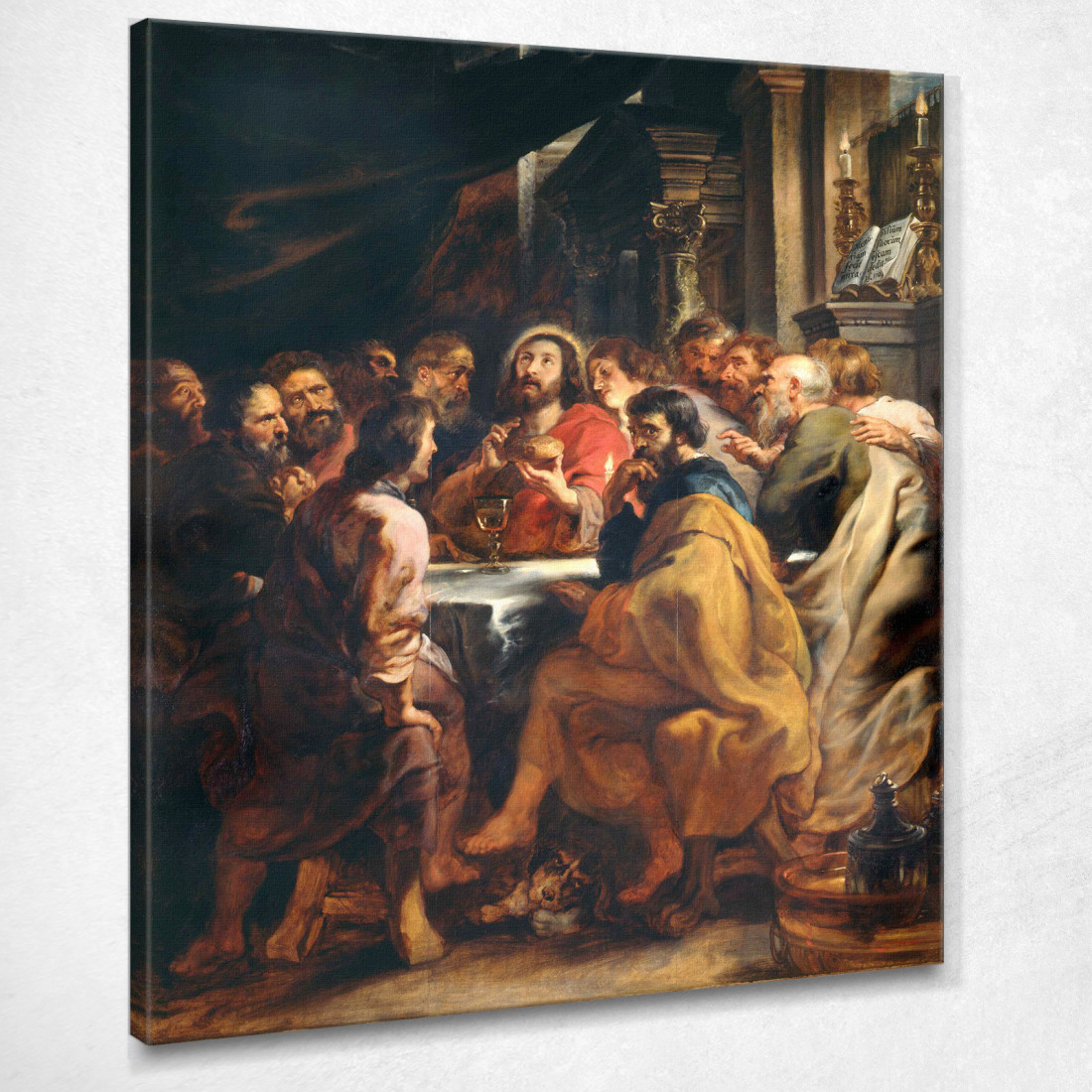Ultima Cena Peter Paul Rubens ppr106 quadro stampato su tela Ultima Cena Peter Paul Rubens ppr106 quadro stampato su tela