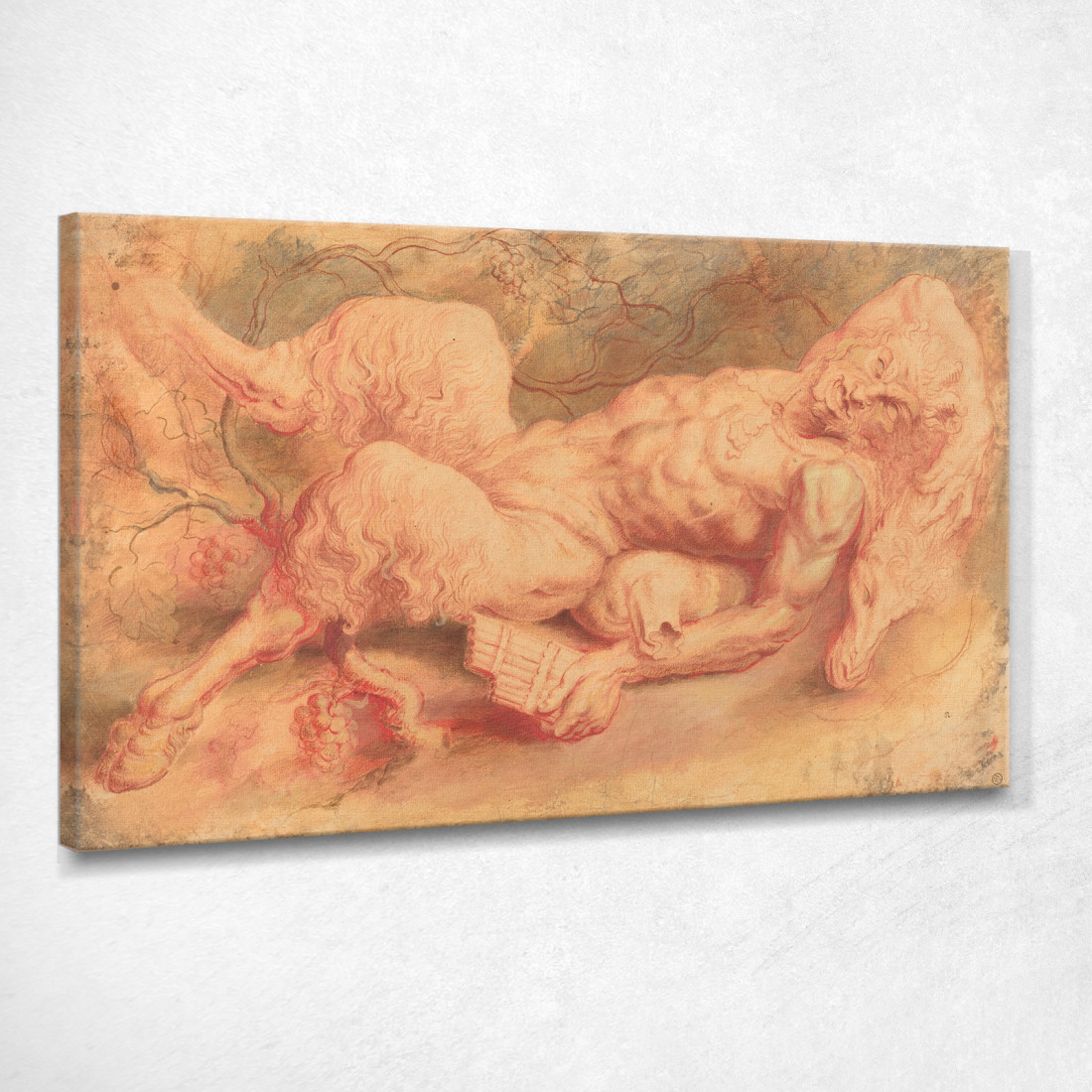 Pan Reclinabile Peter Paul Rubens ppr127 quadro stampato su tela Pan Reclinabile Peter Paul Rubens ppr127 quadro stampato su tela