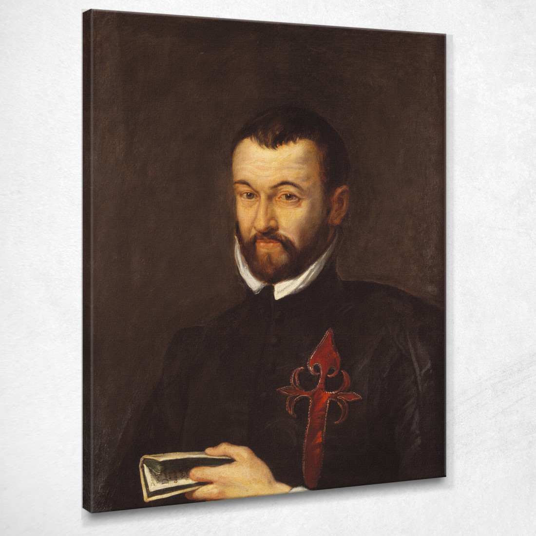 Ritratto Di Benedictus Arias Montanus Peter Paul Rubens ppr149 quadro stampato su tela Ritratto Di Benedictus Arias Montanus Peter Paul Rubens ppr149 quadro stampato su tela