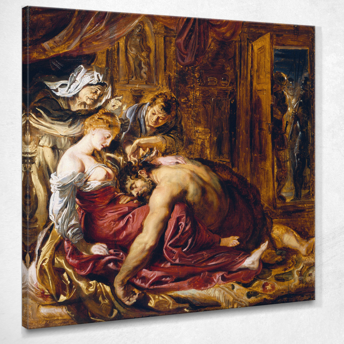 Sansone E Dalila Peter Paul Rubens ppr169 quadro stampato su tela Sansone E Dalila Peter Paul Rubens ppr169 quadro stampato su tela