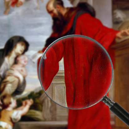 Saint Ives De Tréguier Patron Des Avocats Défenseur Des Veuves Et Des Orphelins Peter Paul Rubens tableau impression sur toile