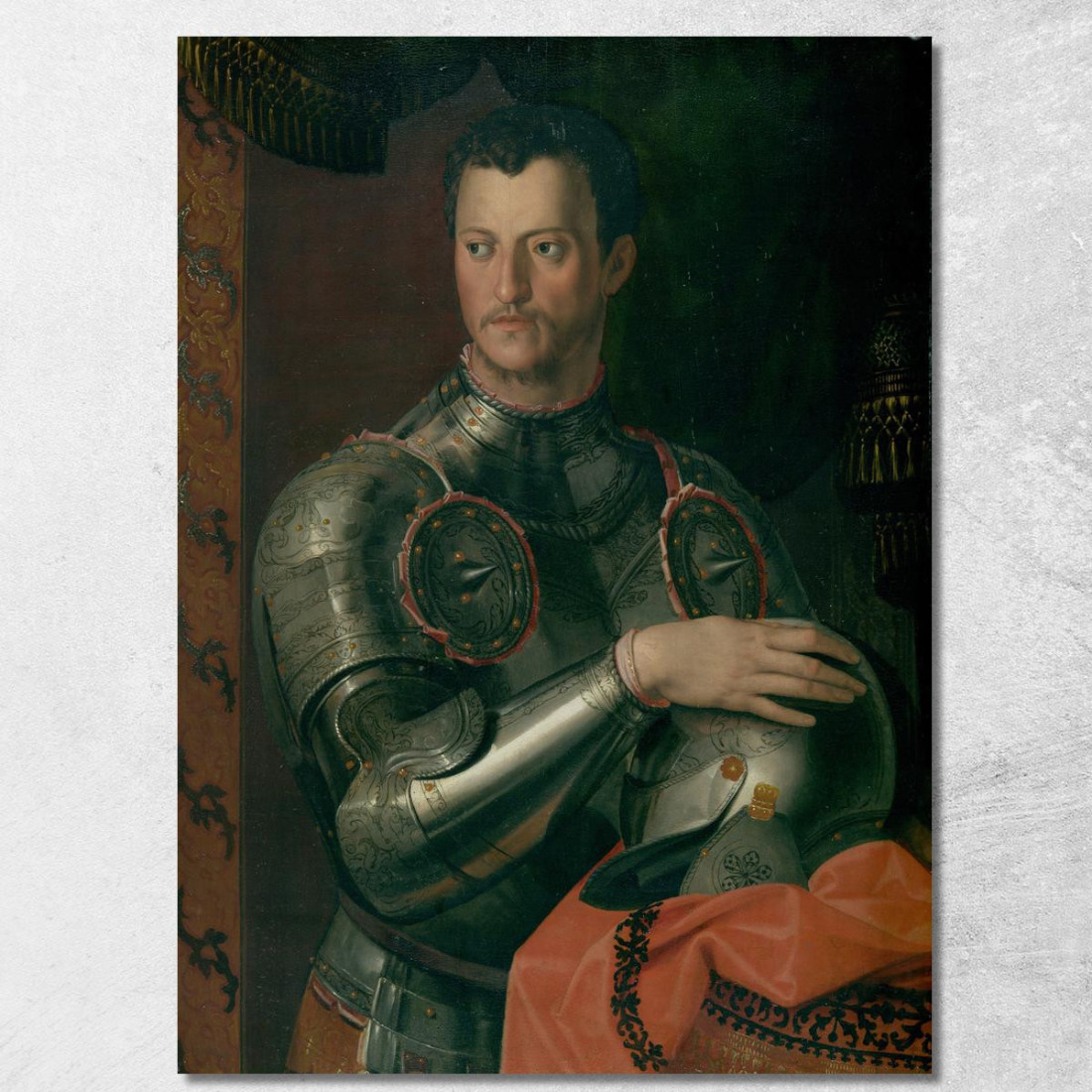 Cosimo I Dei Medici Agnolo Bronzino abz3 quadro stampato su tela