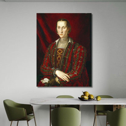 Eleonora Di Toledo Agnolo Bronzino abz5 quadro stampato su tela