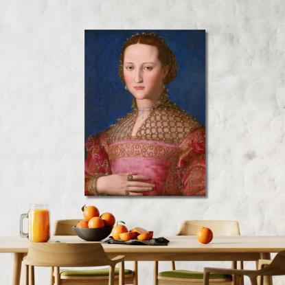 Eleonora Di Toledo Agnolo Bronzino abz6 quadro stampato su tela