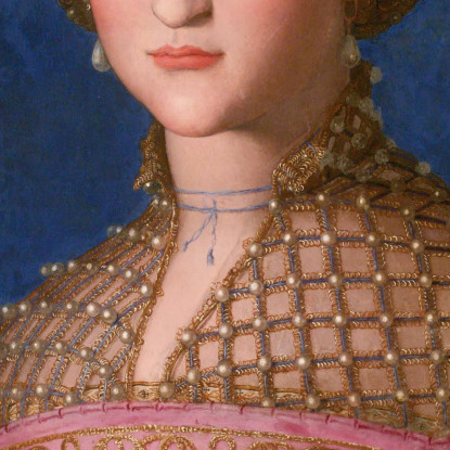 Eleonora Di Toledo Agnolo Bronzino abz6 quadro stampato su tela