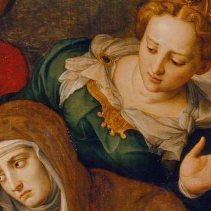 La Deposizione Di Cristo Agnolo Bronzino abz18 quadro stampato su tela