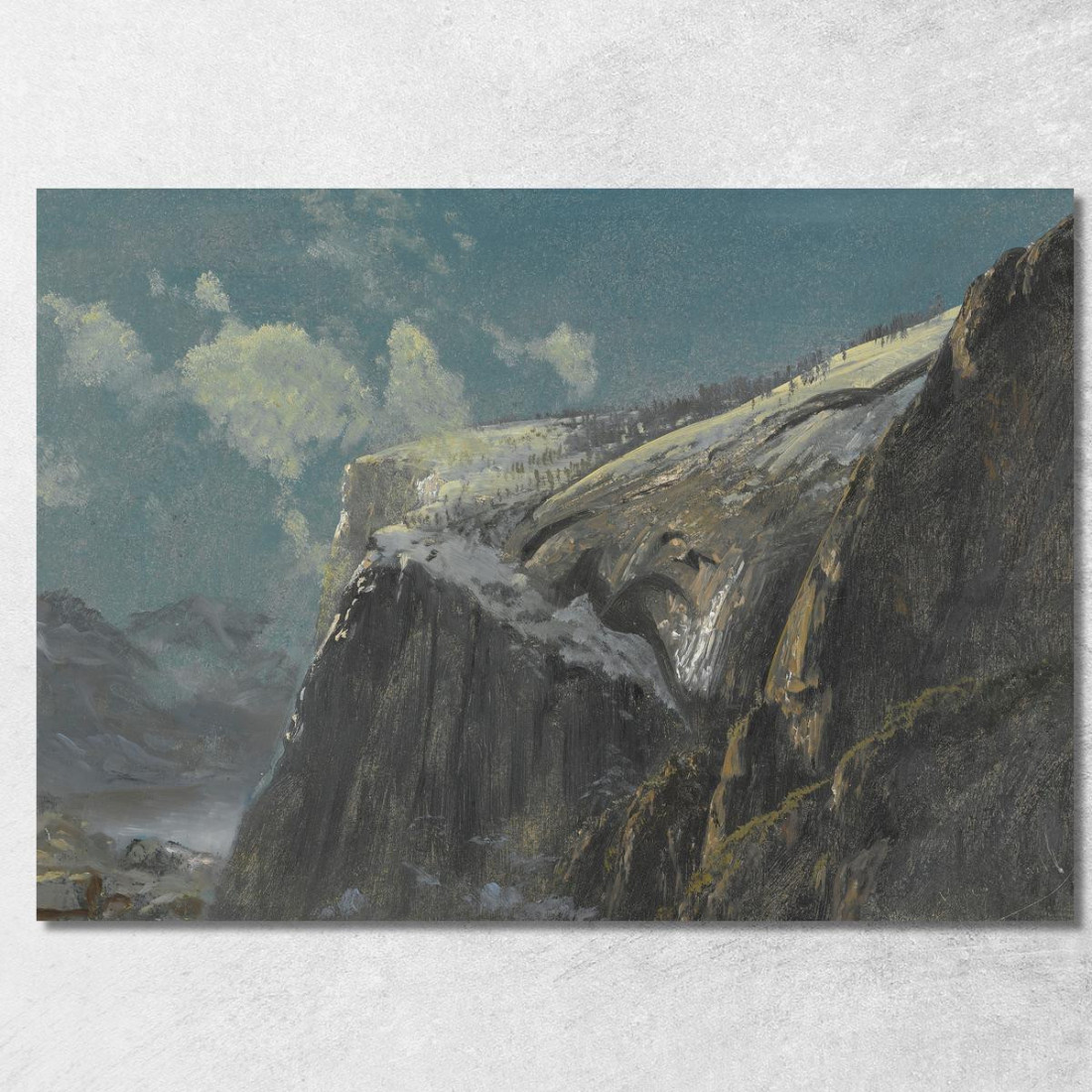 Sopra Il Limite Del Bosco Albert Bierstadt abr2 quadro stampato su tela Sopra Il Limite Del Bosco Albert Bierstadt abr2 quadro stampato su tela