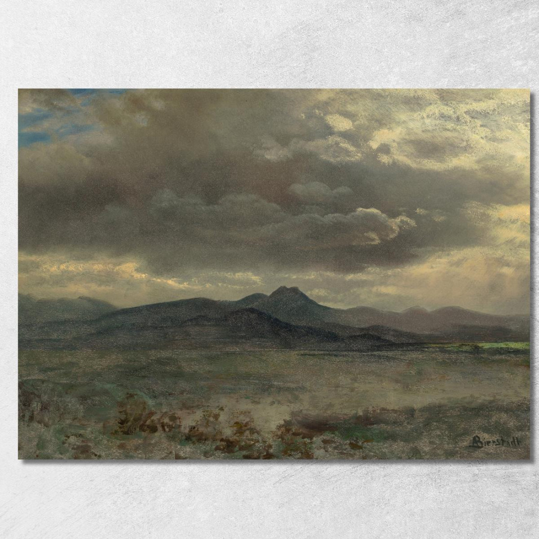 Studio Sulle Nuvole A San Francisco Albert Bierstadt abr15 quadro stampato su tela Studio Sulle Nuvole A San Francisco Albert Bierstadt abr15 quadro stampato su tela