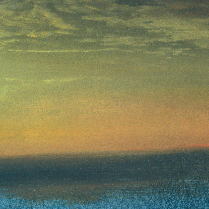 Studio Delle Nuvole Con Il Tramonto Albert Bierstadt abr17 quadro stampato su tela
