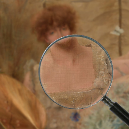 Ritratto Fedora Di Sarah Bernhardt Alfred Stevens stal26 quadro stampato su tela