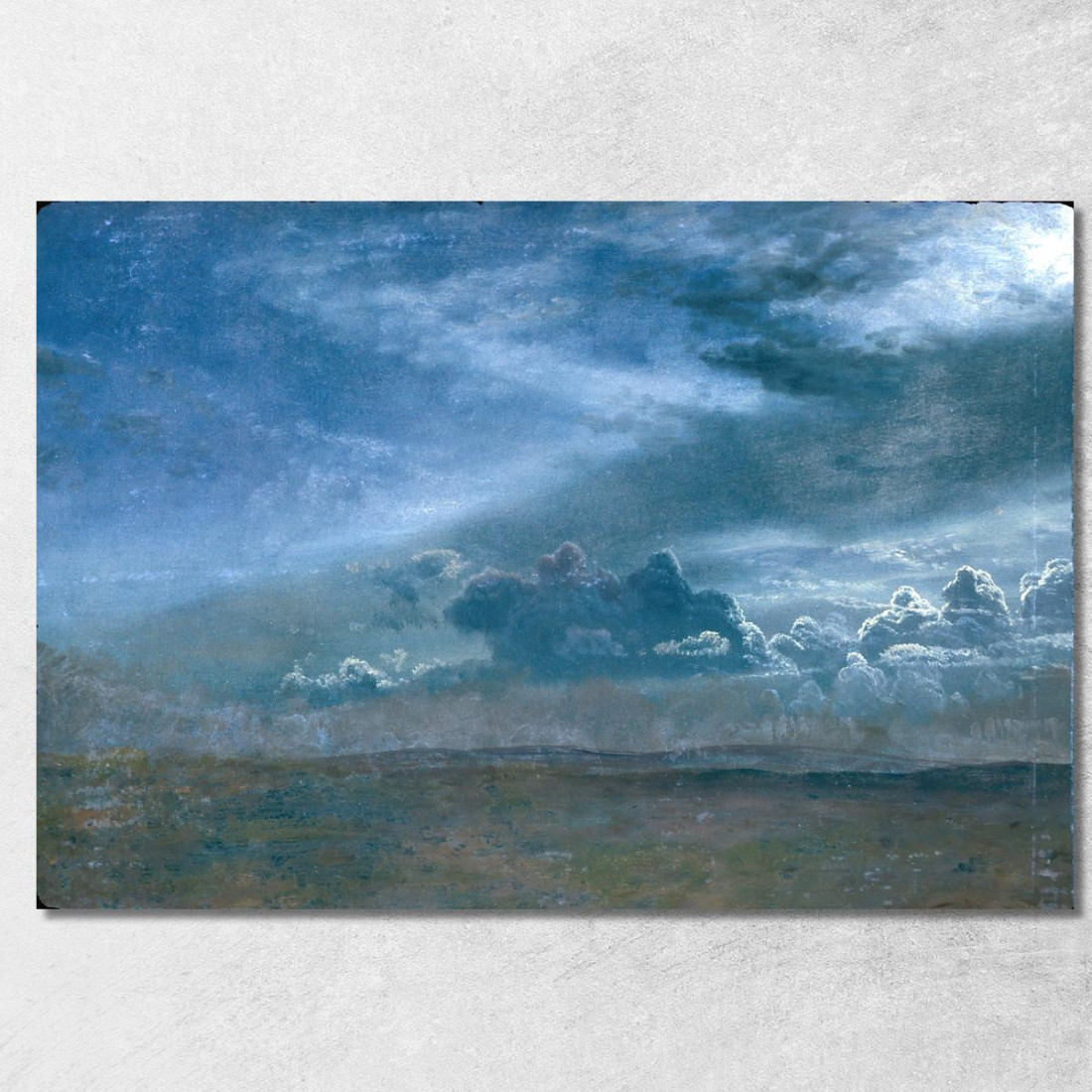Paesaggio Con Nuvole Tempestose Albert Bierstadt abr51 quadro stampato su tela Paesaggio Con Nuvole Tempestose Albert Bierstadt abr51 quadro stampato su tela