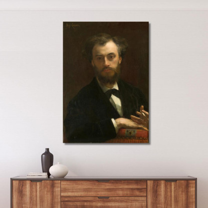 Ritratto Di Pierre Cabanel Alexandre Cabanel acb30 quadro stampato su tela