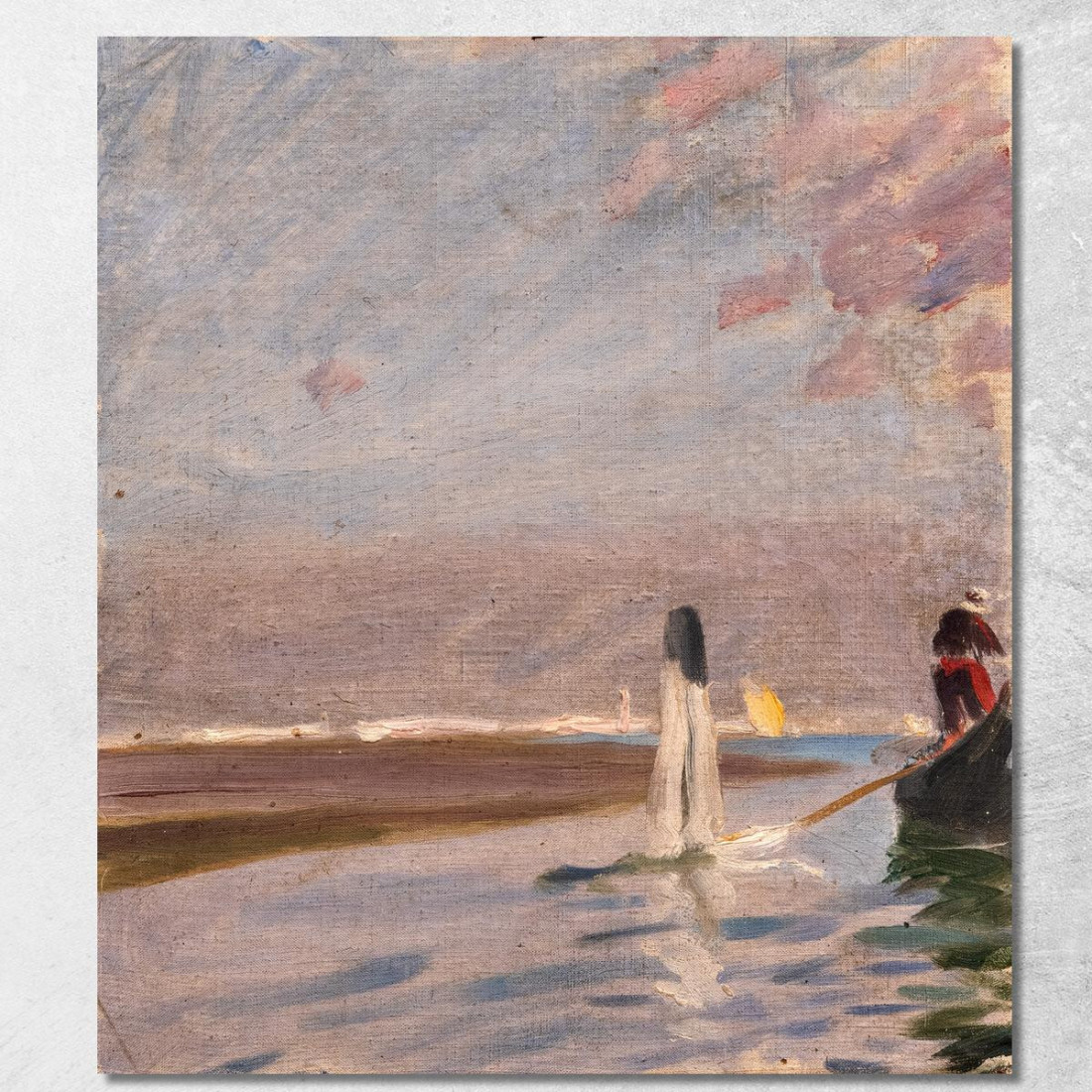 Rotta Verso Burano Anders Zorn azn16 quadro stampato su tela Rotta Verso Burano Anders Zorn azn16 quadro stampato su tela