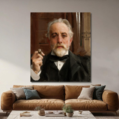 Ponto Fürstenberg Anders Zorn azn58 quadro stampato su tela