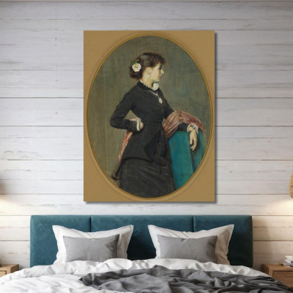 Ritratto Della Signorina Nyström Anders Zorn azn61 quadro stampato su tela