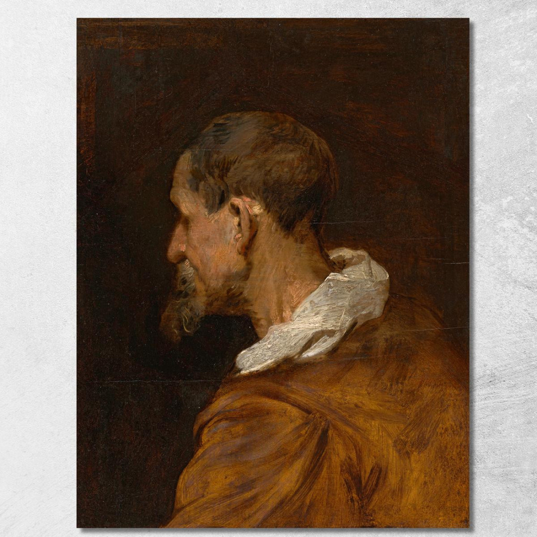 Responsabile Dello Studio Anthony van Dyck avd107 quadro stampato su tela Responsabile Dello Studio Anthony van Dyck avd107 quadro stampato su tela