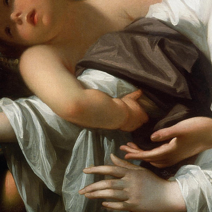 Helen Portata A Parigi Benjamin West bwt27 quadro stampato su tela