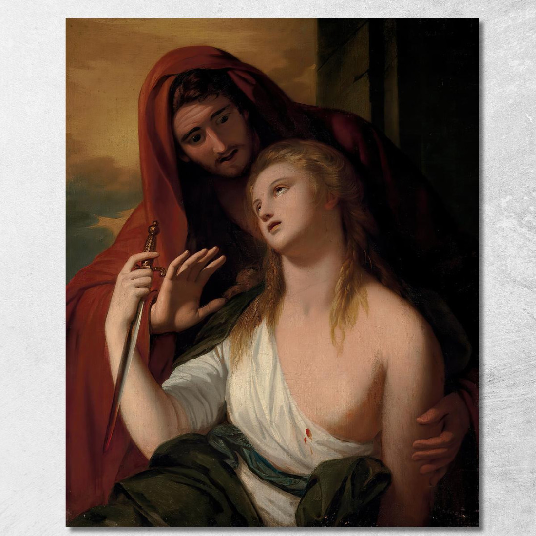 Peto E Arria Benjamin West bwt43 quadro stampato su tela Peto E Arria Benjamin West bwt43 quadro stampato su tela