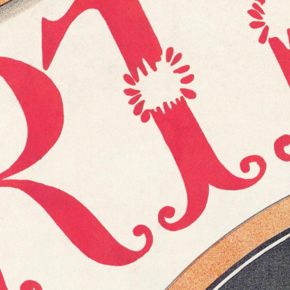Manifesto Per La Prima Del Werther Di Jules Massenet Eugène Grasset egs23 quadro stampato su tela