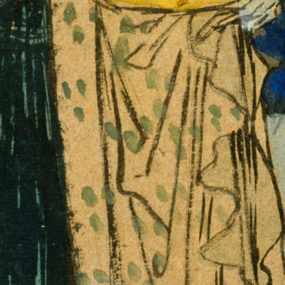 Principessa Della Leggenda Eugène Grasset egs24 quadro stampato su tela