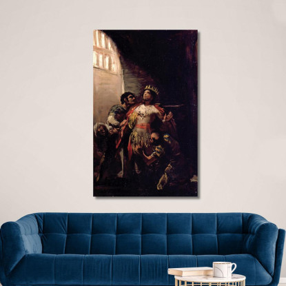 Sant'Ermenegildo In Prigione Francisco de Goya fgy59 quadro stampato su tela