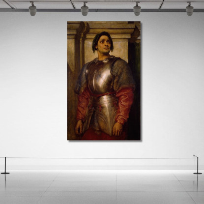 A Condottiere Frederic Leighton flg1 quadro stampato su tela