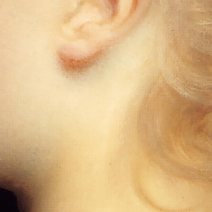 Una Ragazza Frederic Leighton flg3 quadro stampato su tela
