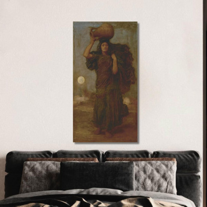 Una Donna Del Nilo Frederic Leighton flg4 quadro stampato su tela