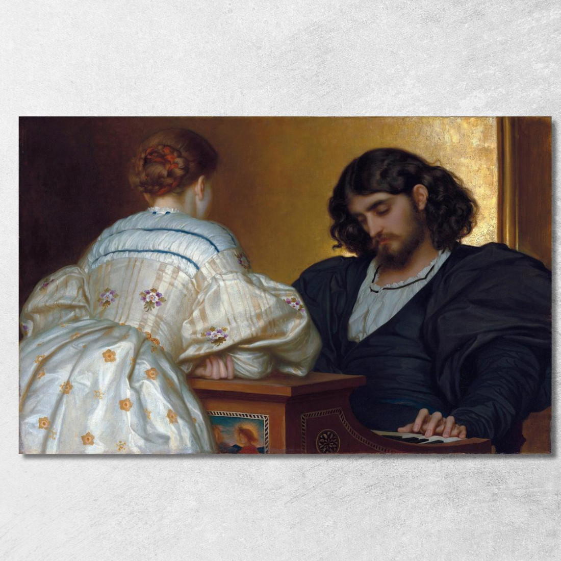 Ore D'Oro Frederic Leighton flg24 quadro stampato su tela Ore D'Oro Frederic Leighton flg24 quadro stampato su tela