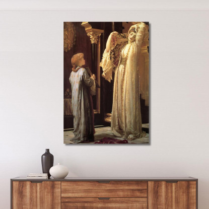 Luce Dell'Harem Frederic Leighton flg35 quadro stampato su tela