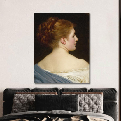 Giglio Frederic Leighton flg36 quadro stampato su tela