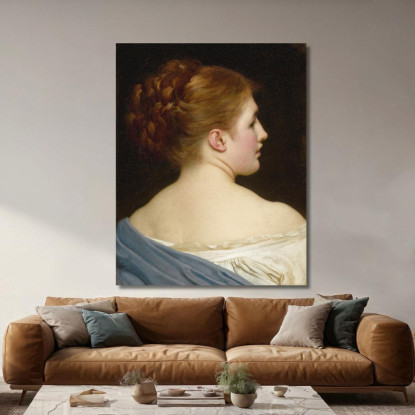 Giglio Frederic Leighton flg36 quadro stampato su tela