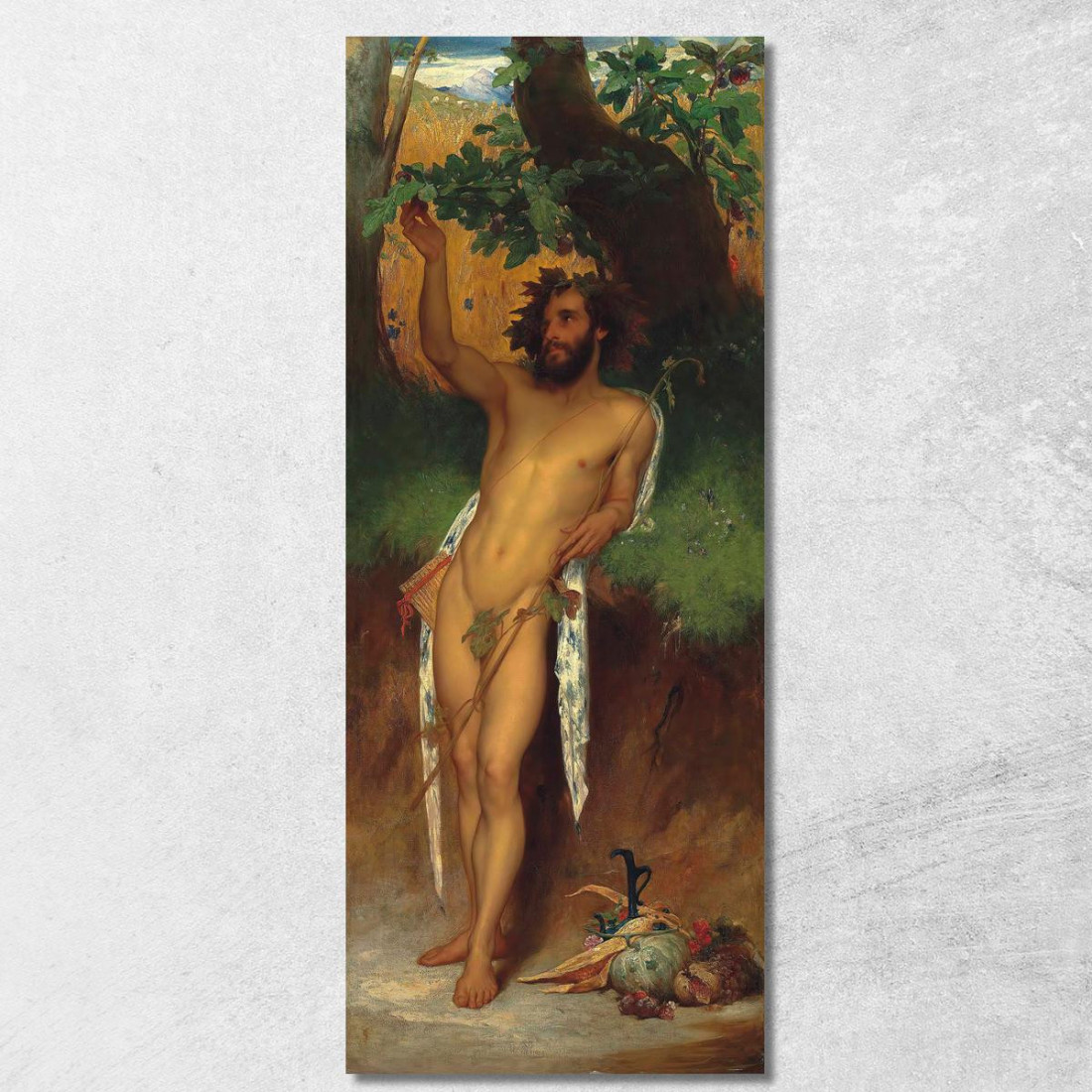Padella Frederic Leighton flg45 quadro stampato su tela Padella Frederic Leighton flg45 quadro stampato su tela