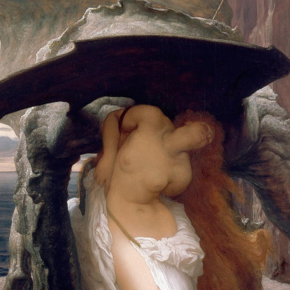 Perseo E Andromeda Frederic Leighton flg47 quadro stampato su tela