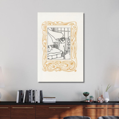 La Scultura Félix Vallotton fvl25 quadro stampato su tela