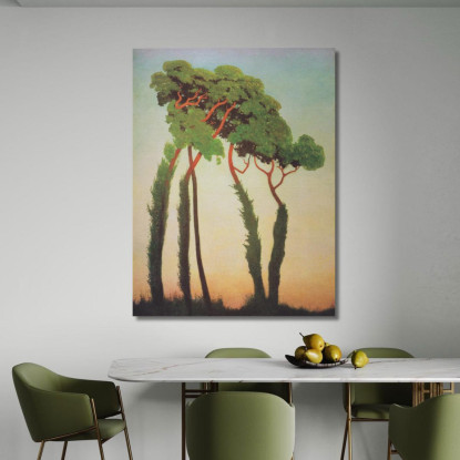 Ultimi Raggi Di Sole Félix Vallotton fvl28 quadro stampato su tela