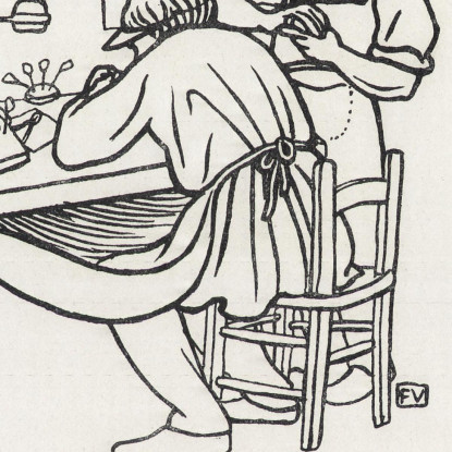Il Gioiello Félix Vallotton fvl30 quadro stampato su tela