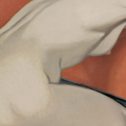 Donna Nuda Inginocchiata Davanti A Un Divano Rosso Félix Vallotton fvl39 quadro stampato su tela
