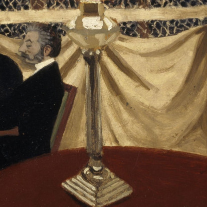 Il Gioco Del Poker Félix Vallotton fvl59 quadro stampato su tela