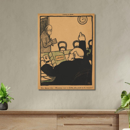 Delitti E Punizioni L'Una E Dieci Félix Vallotton fvl78 quadro stampato su tela