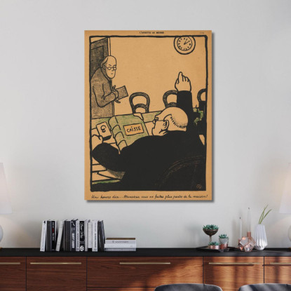 Delitti E Punizioni L'Una E Dieci Félix Vallotton fvl78 quadro stampato su tela