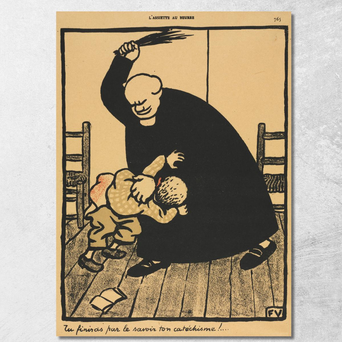Crimini E Punizioni Imparerai Félix Vallotton fvl83 quadro stampato su tela Crimini E Punizioni Imparerai Félix Vallotton fvl83 quadro stampato su tela