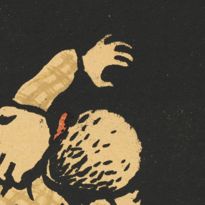 Crimini E Punizioni Imparerai Félix Vallotton fvl83 quadro stampato su tela