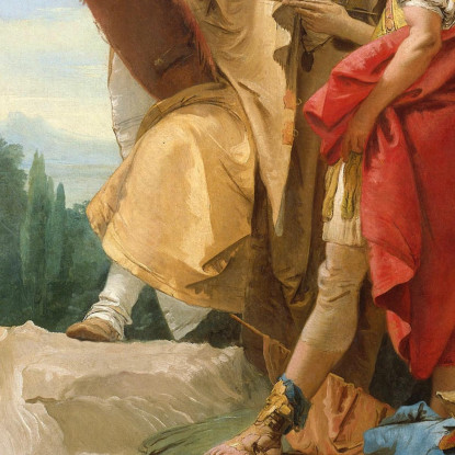 Rinaldo E Il Mago Di Ascalona Giovanni Battista Tiepolo gbt28 quadro stampato su tela