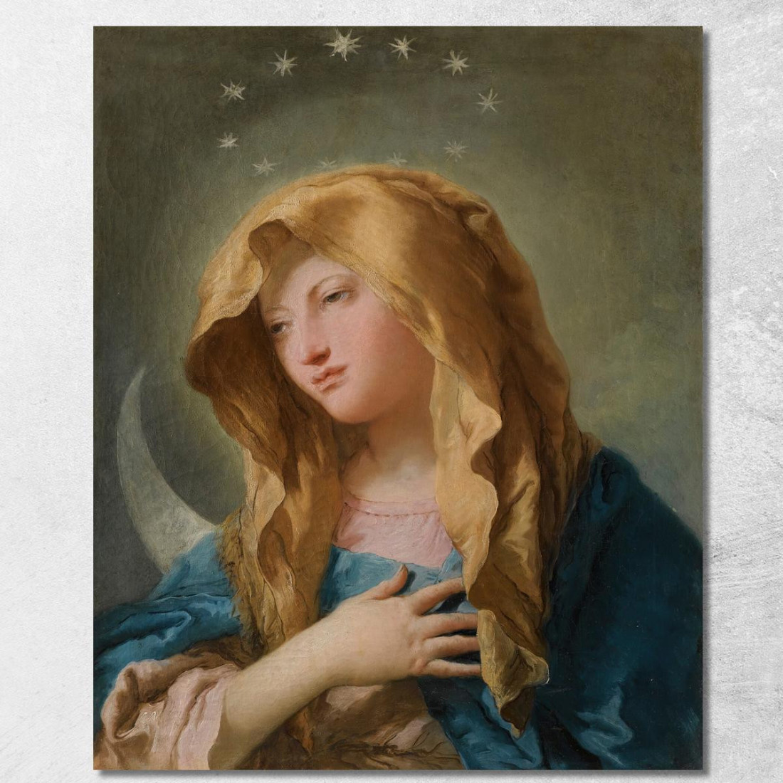 La Vergine Immacolata Giovanni Battista Tiepolo gbt53 quadro stampato su tela La Vergine Immacolata Giovanni Battista Tiepolo gbt53 quadro stampato su tela