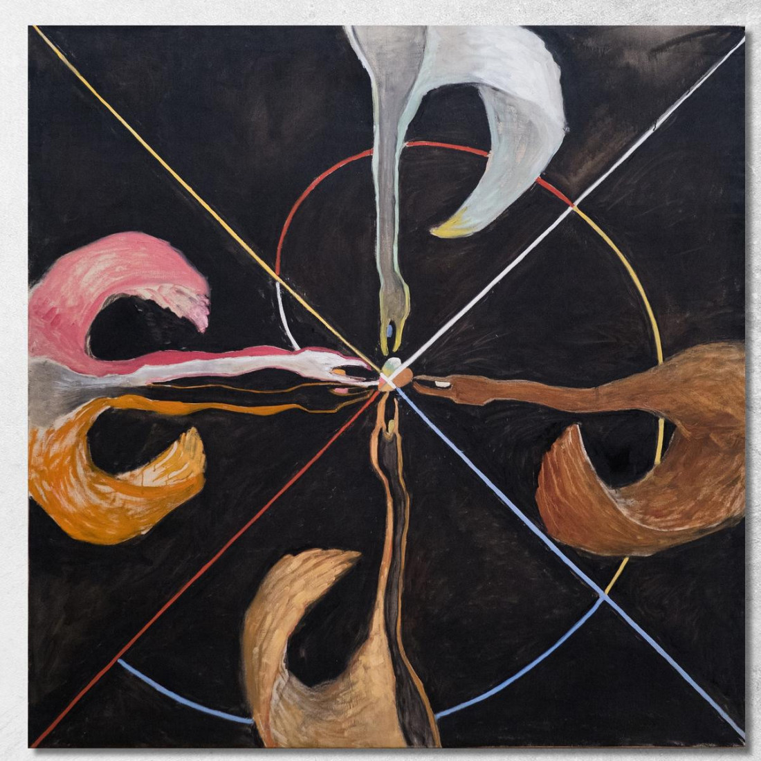 Gruppo Ix Suw Il Hilma af Klint hak10 quadro stampato su tela Gruppo Ix Suw Il Hilma af Klint hak10 quadro stampato su tela