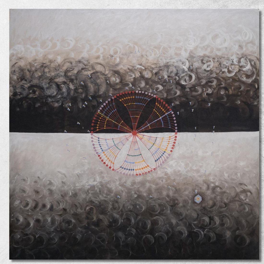 Il Cigno N. 10 Gruppo Ix-Suw Hilma af Klint hak23 quadro stampato su tela Il Cigno N. 10 Gruppo Ix-Suw Hilma af Klint hak23 quadro stampato su tela