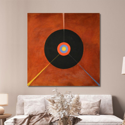 Il Cigno N. 18 Hilma af Klint hak25 quadro stampato su tela